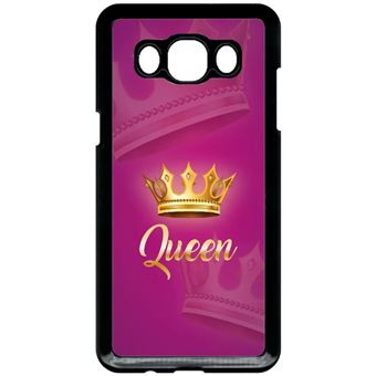 Coque Samsung Galaxy J5 (2016) Queen Fond Rose - Etui pour ...