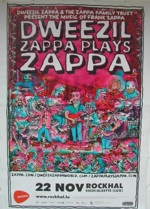 Dweezil ZAPPA Play ZAPPA - 60x84 cm - AFFICHE / POSTER