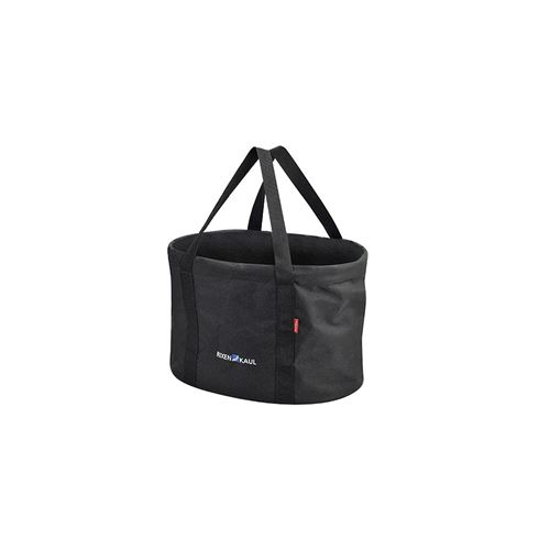 Panier av a clips pliable tissus klickfix shopper noir 35x25x29cm 24l (sans fixation)