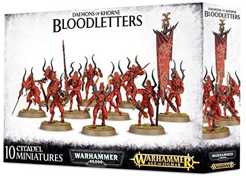 Jeux Atelier 99129915049 Daemons de Khorne Bloodletters miniature
