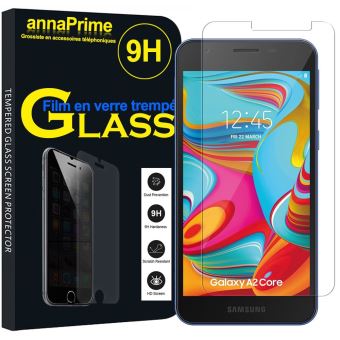 annaPrime® 1 Film Vitre Verre Trempé de Protection d'écran pour Samsung  Galaxy A20E/ A20e Dual SIM 5.8 SM-A202F/ SM-A202F/DS (Non Compatible  Galaxy