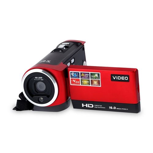 Hdv Numérique-107 Caméscope Caméra Hd 720P Dvr 16Mp 2,7 Écran Tft Lcd 16X Xjpl071