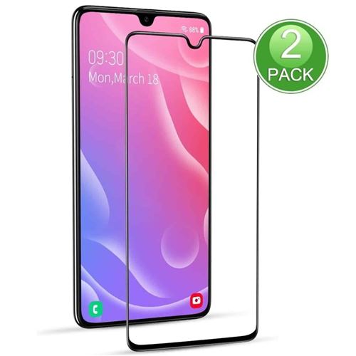 iPomcase Verre trempé (Lot de 2 ) Full Cover pour Samsung Galaxy A40