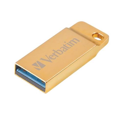 Verbatim Metal Executive USB 3.0 Drive Gold 64GB