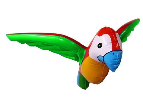 Accessoires Gonflable pour l'été - Un perroquet Gonflable - Idéal pour vos fêtes d'été - 58cm