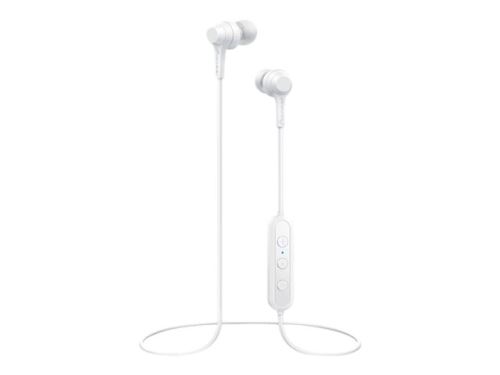 Pioneer C4wireless SE-C4BT - Écouteurs avec micro - intra-auriculaire - Bluetooth - sans fil - tout blanc