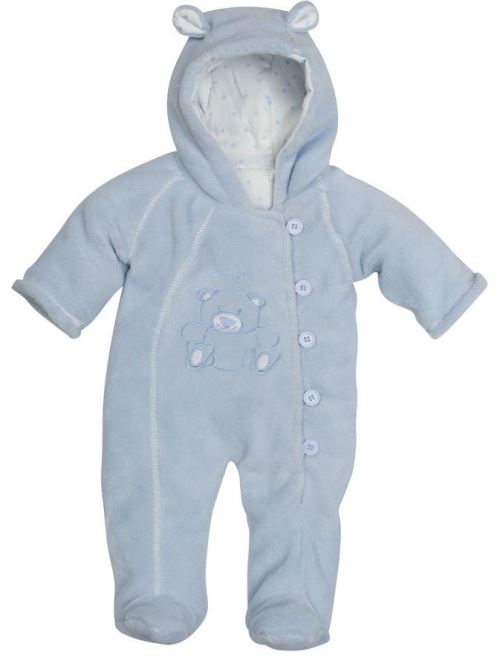 Playshoes combinaison bébé en jersey polaire bleu junior