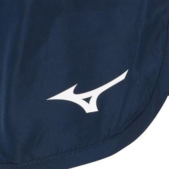 Short de running Mizuno Premium running femme short Bleu marine