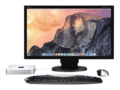 Apple Mac Mini - Core i5 1.4 Ghz - Ram 4 Go - Hdd 500 Go - Hd Graphics 5000 - Gige - Lan Sans Fil: Bluetooth 4.0, 802.11A/B/G/N/Ac - Macos Catalina 10.15 - Moniteur : Aucun - Clavier : Français Fin 2014