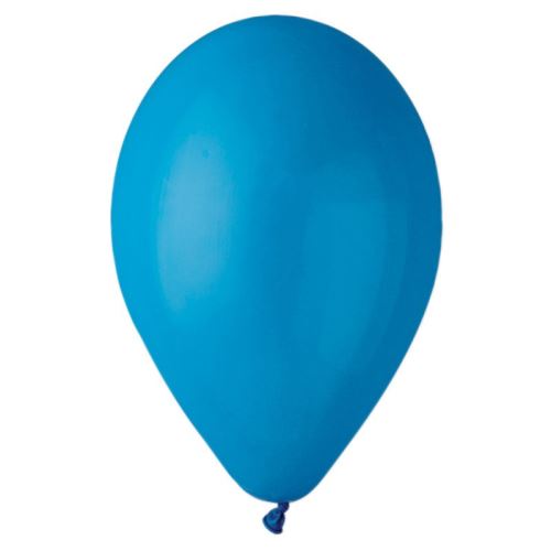 50 ballons latex bleu moyen biodégradable 30cm - Coloris : BleuBA19102/BLEUMOYEN