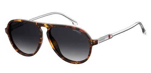 Carrera Eyewear lunettes de soleil 198/S unisexe havanna/argent avec verres gris