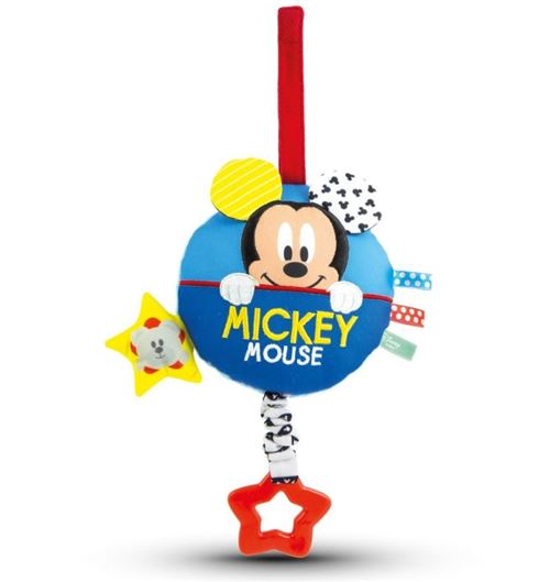 Clementoni figurine suspendue avec musique Mickey Mouse 18 cm