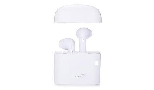 Casque Bluetooth sans fil avec étui de chargement blanc