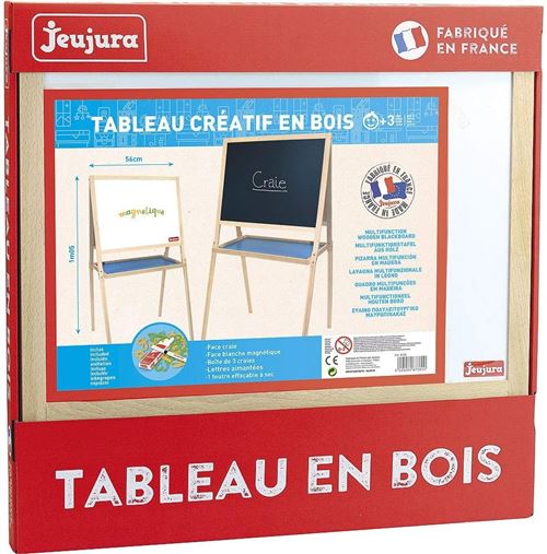 Tableau Double Face En Bois - Jeujura Multicolore