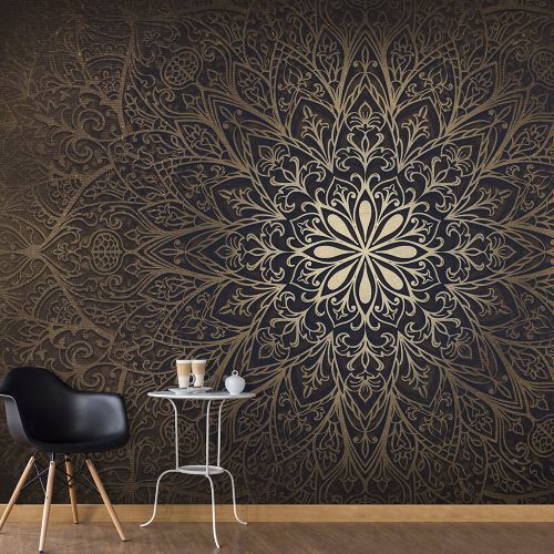 Papier peint XXL - Mandala II - Décoration, image, art | Fonds et Dessins | Géométrique | 500x280 cm | XXl - Grand Format |