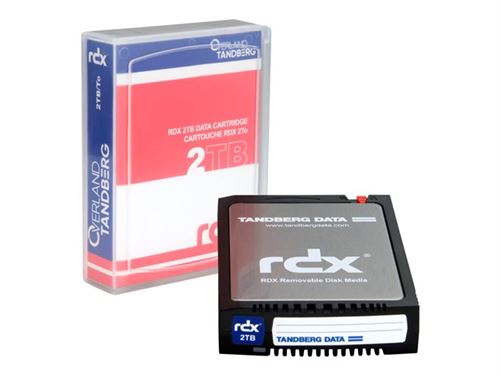 Cartouche de disque rdx tandberg quikstor 2to (2000go) 8731-RDX
