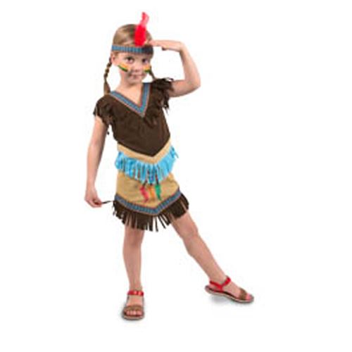 Folat Dressing Set Robe Indienne Taille S 3-5 ans