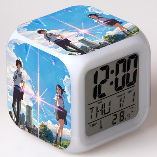 Stack Multicolore Réveil Enfant Led Multifonctionnel Coloré - Your Name #1