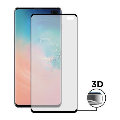 Écran de protection incurvé en verre trempé Samsung Galaxy S10+ Extreme Curved