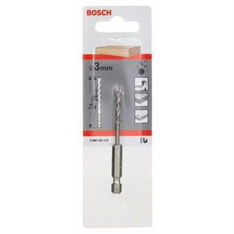 4€ sur Bosch Accessories 2608595519 Foret pour le bois 3 mm