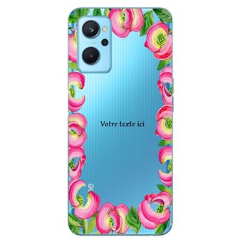 XINYEXIN Coque Pour Realme C31 4G – Motif Fleur Peinture, TPU Souple Antichoc, Protection Militaire (Femme/Fille) – Flower Art