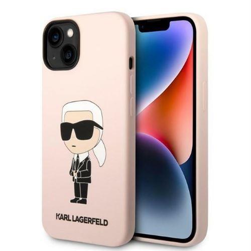 Karl Lagerfeld Rose Étui Pour Iphone 14 Plus Ikonik - Neuf - Image 4