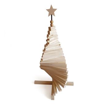 Coffret DIY - Mon sapin en lattes de bois - 46 cm - Graine Créative