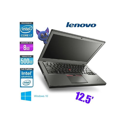 PC Portable Lenovo X stockage 500 Go