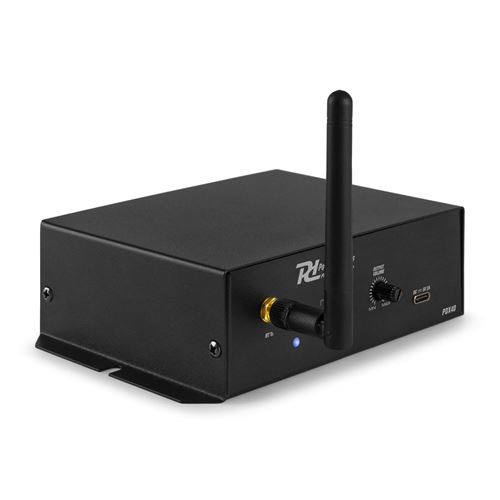 Power Dynamics Pdx40 Récepteur Bluetooth 5.0 Audio - Sorties Mono Xlr Et Jack 6,35 Mm, Alimentation Usb-C