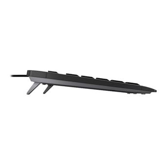 CHERRY STREAM CLAVIER - Clavier - USB - Français - commutateur : CHERRY SX - noir