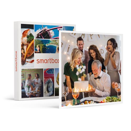 SMARTBOX - Coffret Cadeau Carte cadeau joyeux anniversaire - 50 €-Multi-thèmes