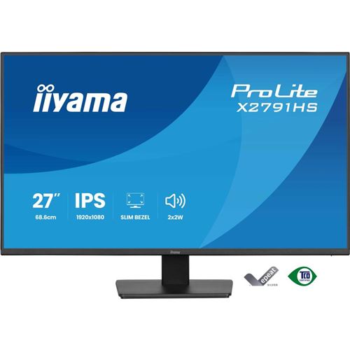 iiyama ProLite X2791HS-B1 Computerbildschirm 68,6 cm (27") 1920 x 1080 Pixel Full HD LED Schwarz