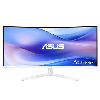 ASUS VU34WCIP-W écran plat de PC 86,4 cm (34") 3440 x 1440 pixels Wide Quad HD Blanc - 1