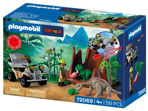 Playmobil 72069 L'Antre Du Dinosaure