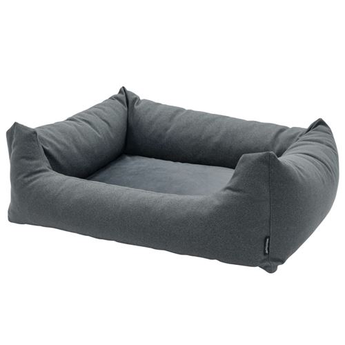 Comparer les prix de Madison Lit d'extérieur pour chien Manchester 100x80x25 cm Gris