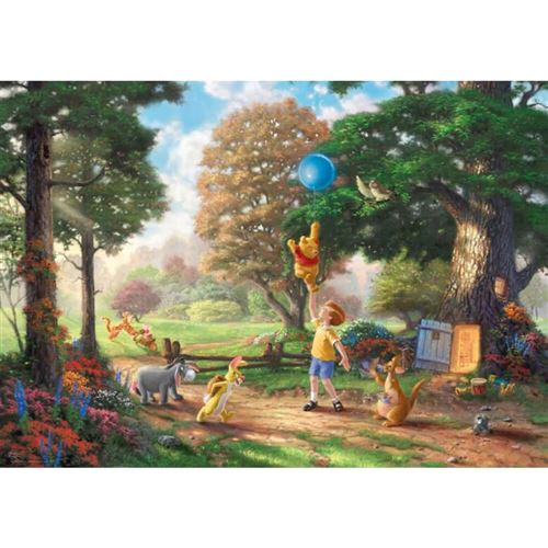 Puzzle 6000 Pièces Disney : Thomas Kinkade : Winnie L'Ourson II