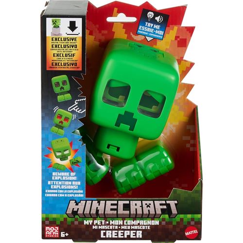 Mattel Minecraft - Figurines Intercatives - Creeper - Minecraft - Jgx49 - Neuf - Image 3