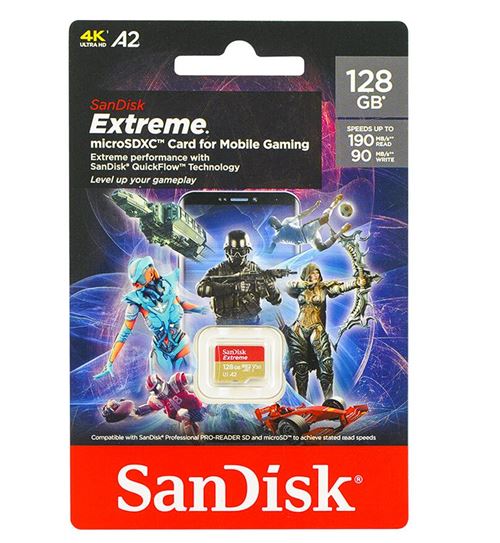 SanDisk 128 Go Extreme Pro Carte microSDXC & Ada…