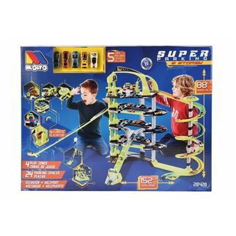 MOLTO | Parking 6 etages pour enfants avec garage, rampes