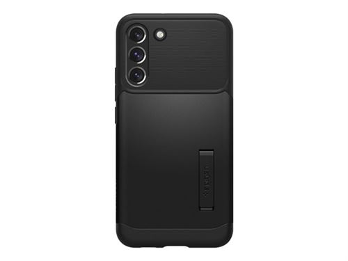 Spigen Slim Armor - Coque de protection pour téléphone portable - polycarbonate, polyuréthanne thermoplastique (TPU) - noir - pour Samsung Galaxy S22