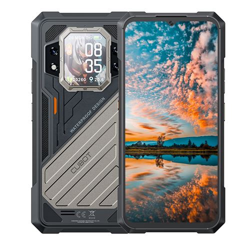 CUBOT KINGKONG X Pro Smartphone 6.72 24Go+256Go 10200mAh(33W) Android 14 téléphone Dual SIM 5G-Noir(392g )