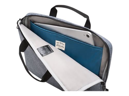 DICOTA Eco Motion - Sacoche pour ordinateur portable - 12 - 13.3 - denim blue