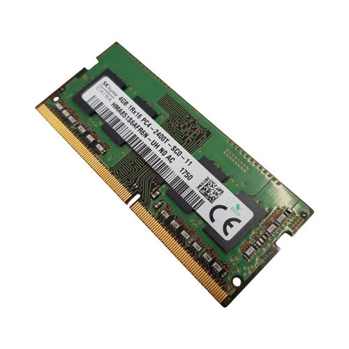 Barrette Mémoire 4Go Ram Ddr4 Sk Hynix 4Go 1Rx16 Pc4-2400T So-Dimm Hma851S6Afr6N