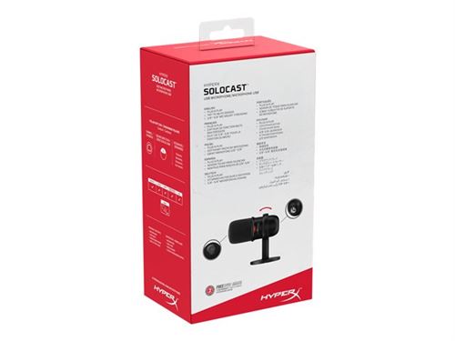 Non Communiqué Hyperx Solocast - Microphone - Usb