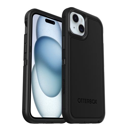 OtterBox Defender Series XT - Coque de protection pour téléphone portable - robuste - avec MagSafe - compatibilité avec MagSafe - polycarbonate, caoutchouc synthétique - noir - pour Apple iPhone 14 Plus, 15 Plus