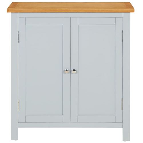 vidaXL Armoire 70x35x75 cm Bois de chêne massif