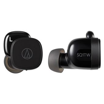 Ecouteurs sans fil Bluetooth Audio-Technica ATH-SQ1TWBK Noir