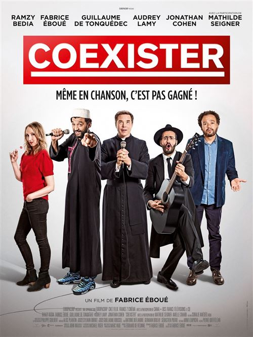 Affiche de Cinéma Originale - Coexister - 2017 - Fabrice Eboué -Ramzy Bedia - 120x160cm