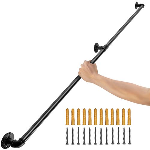 Vevor - Main courante d'escalier - 212 cm - Acier - Image 2