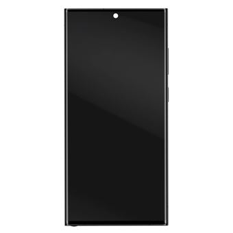 Bloc Complet pour Samsung Galaxy S23 Ultra Écran OLED et Vitre Tactile Clappio Noir - 1
